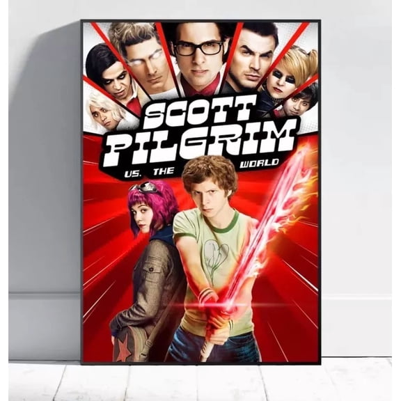 POSTER Scott Pilgrim vs. the World Poster Michael Cera Wall Art