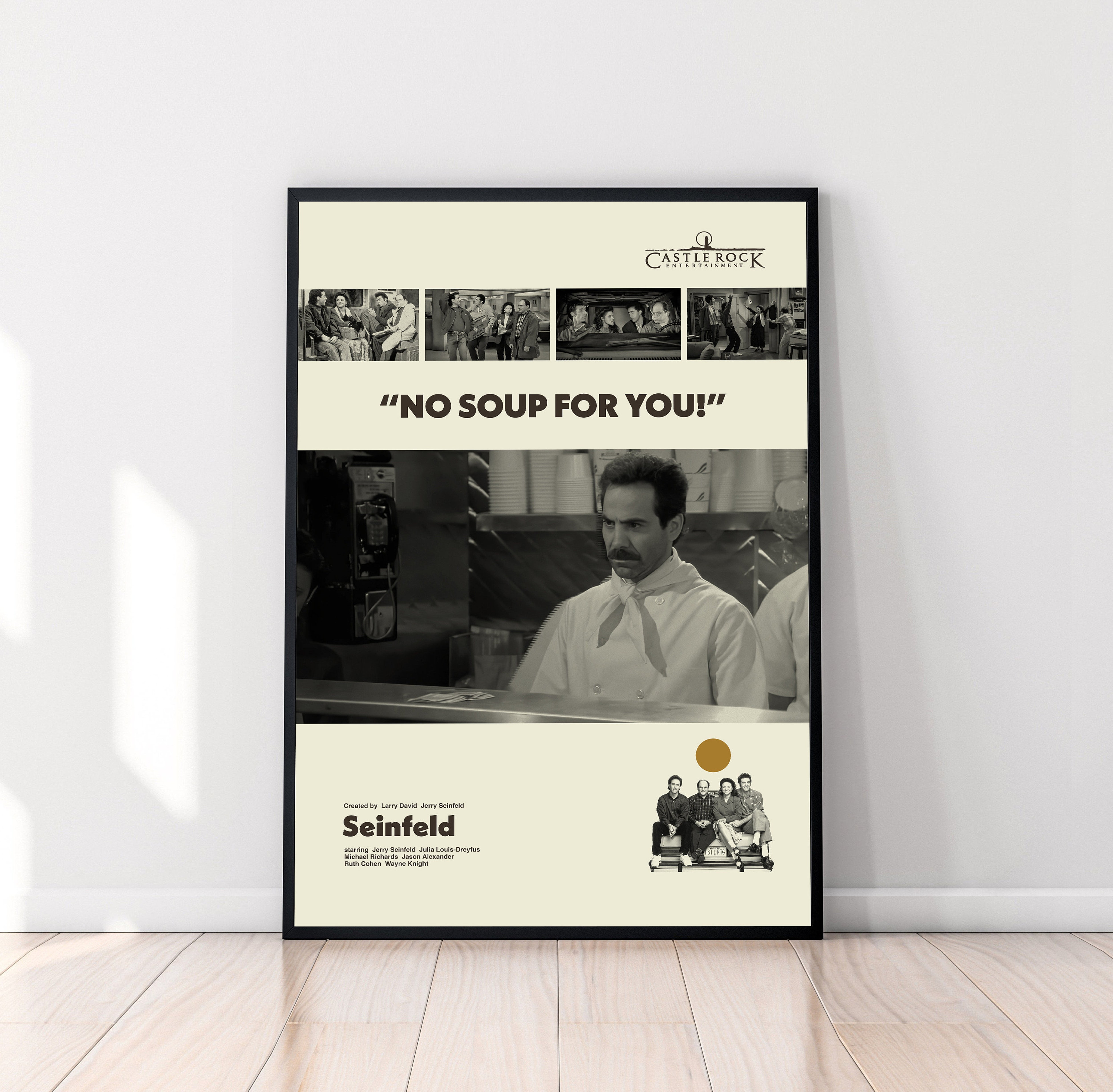 POSTER Seinfeld Poster, Seinfeld Tv Series Poster, Retro Movie Poster ...