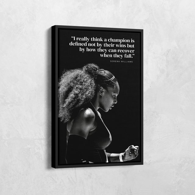 POSTER Serena Williams Quote, Serena Williams Poster, Inspirational Quotes, Tennis Poster