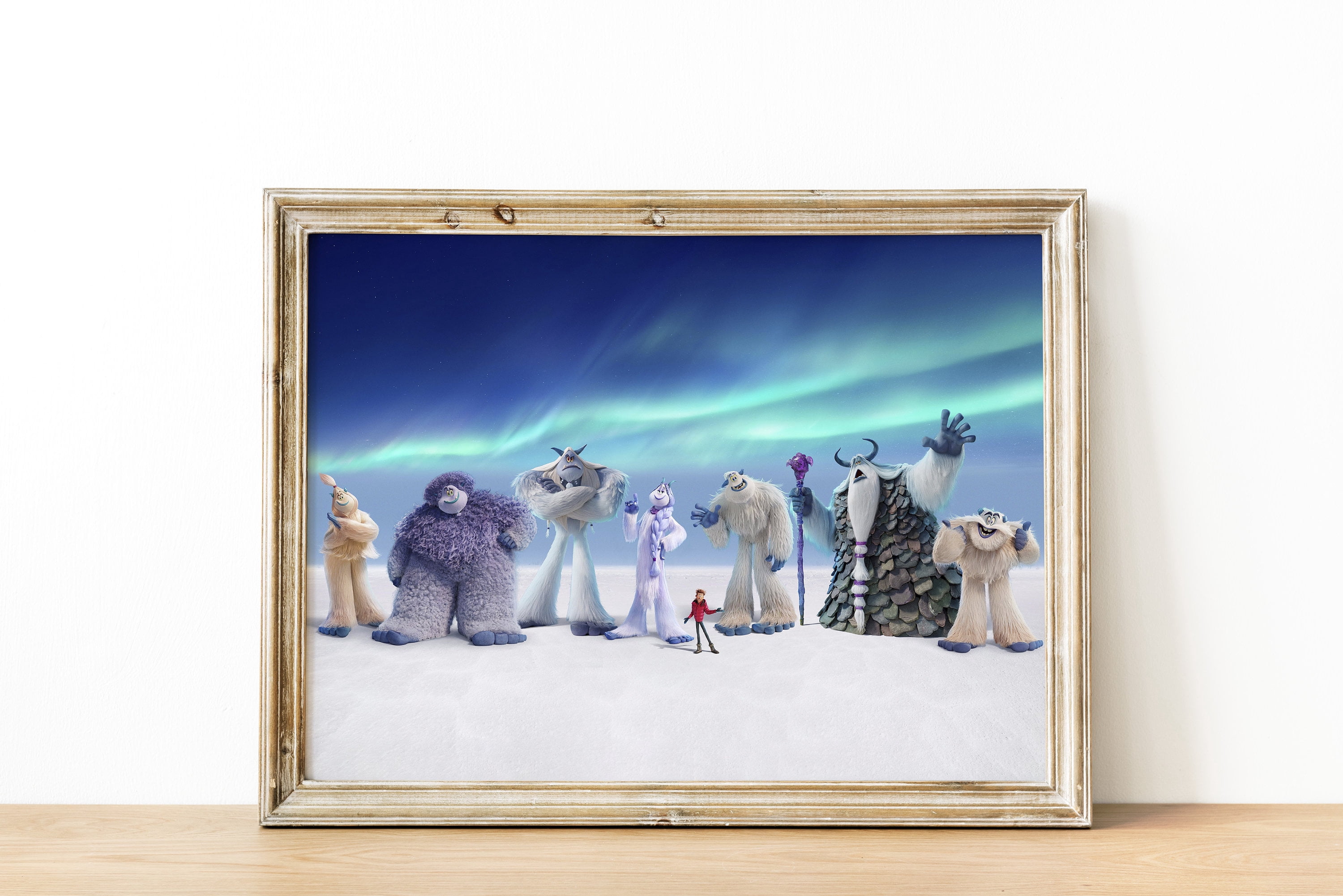 poster-smallfoot-poster-yetis-characters-picture-wall-decor