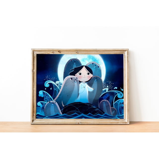 POSTER Song of the Sea poster, animated fantasy film, Printable Poster ...