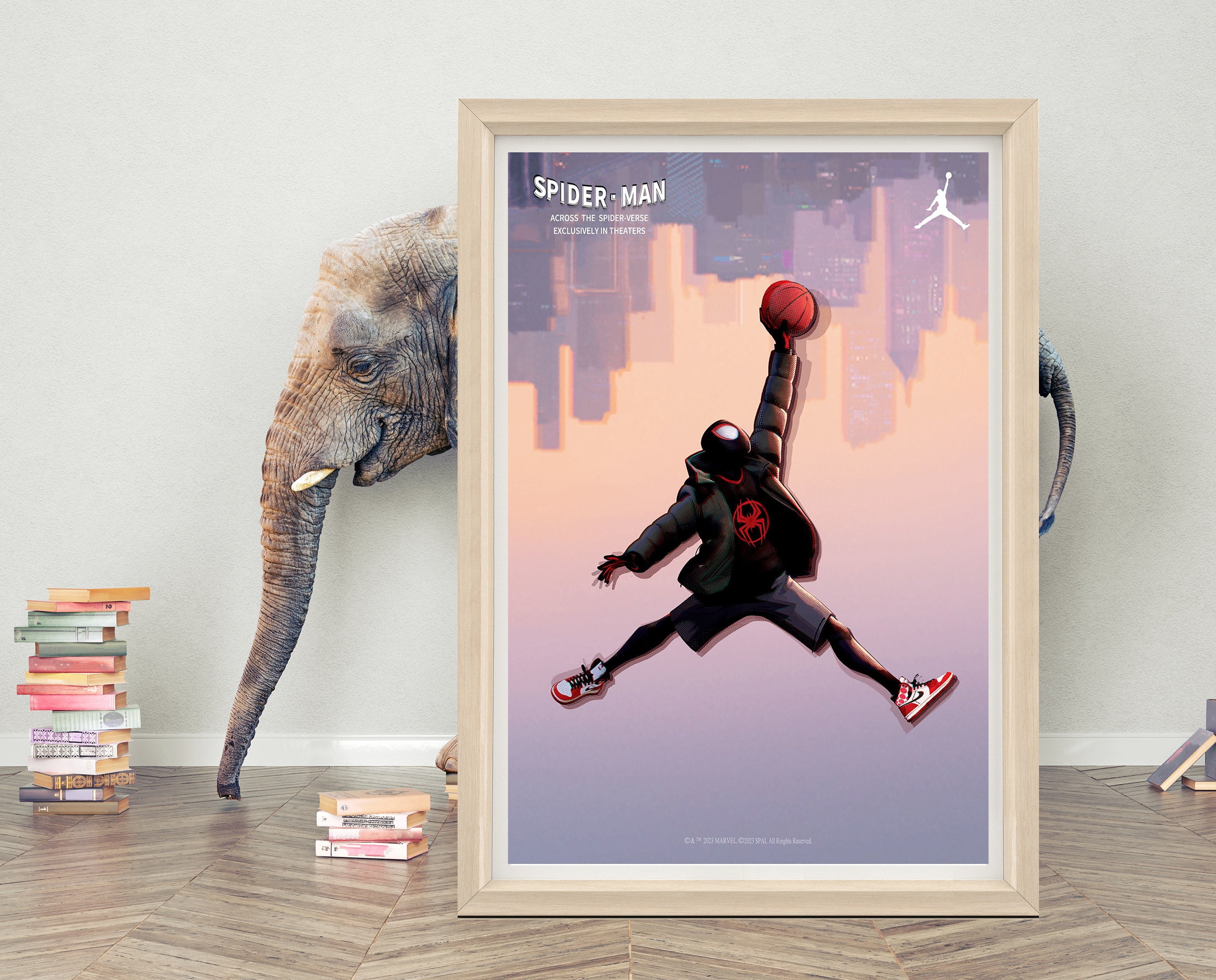 Spider-Man Into The Spider-Verse Film Poster Film A4 A3 Stampa - Foto 7