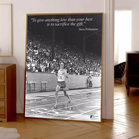 POSTER Steve Prefontaine The Gift 1972 Motivational Action Poster UNFRAMED