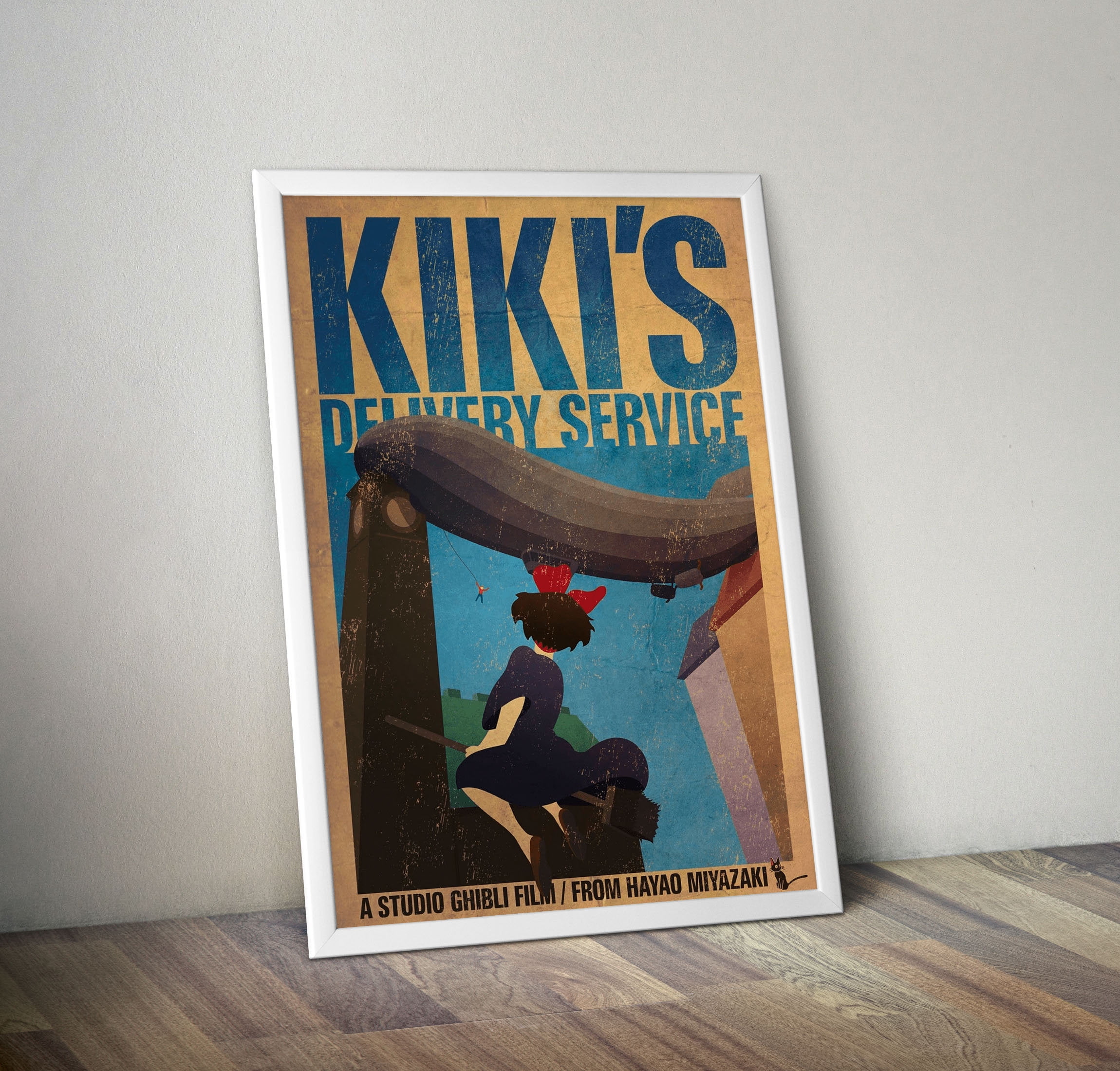 POSTER Studio Ghibli Poster Spirited Away Poster Kiki's Art Studio