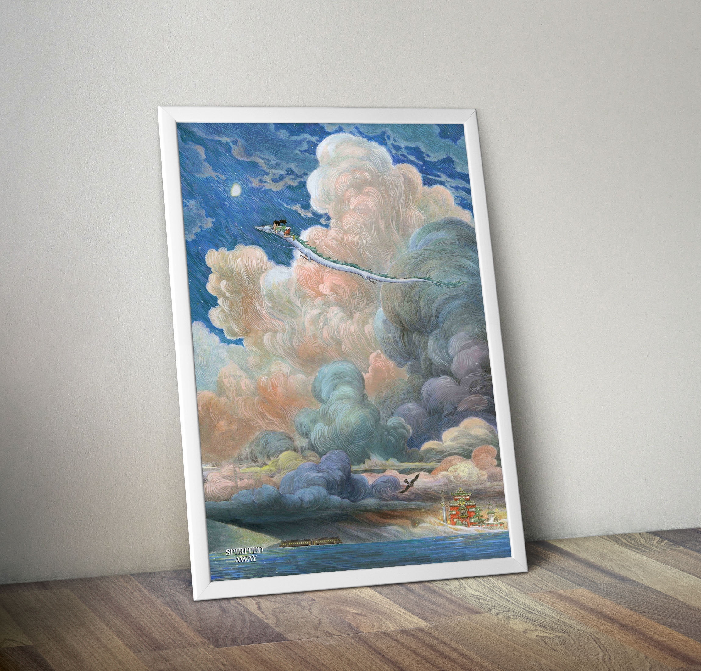 Poster Studio Ghibli Poster Spirited Away Poster Totoro Poster Howl S