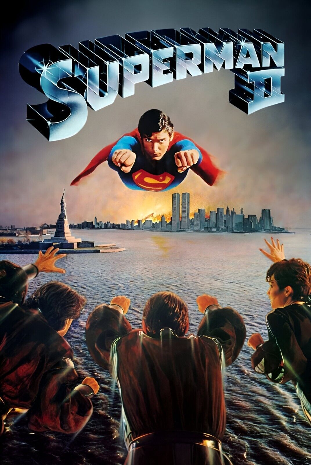 POSTER Superman II 2 Movie Poster Sign [A] Christopher Reeve-8x12 ...