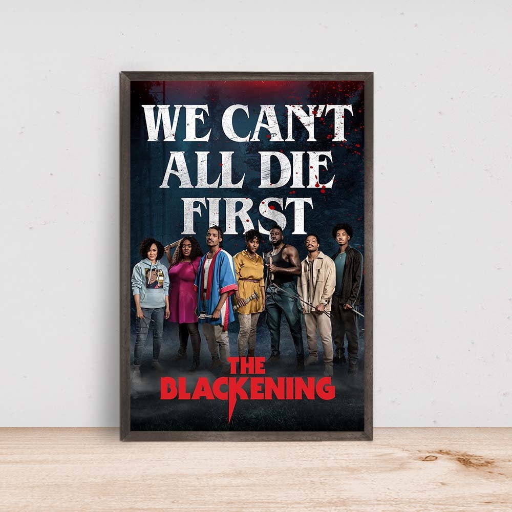 POSTER The Blackening 2023 Movie Poster, Home DecorUNFRAMED