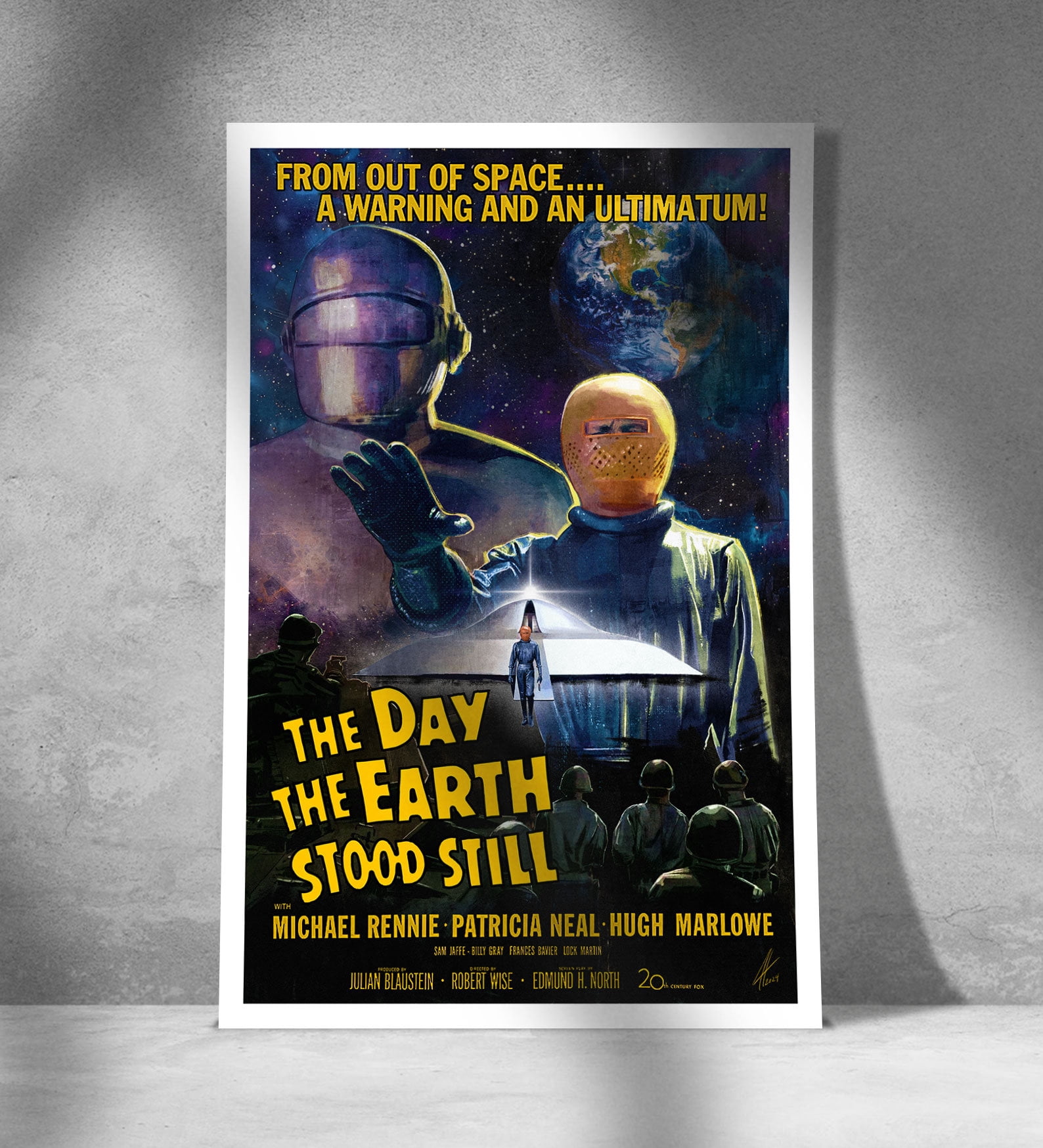 POSTER The Day the Earth Stood Still 1951 Movie Poster-UNFRAMED ...