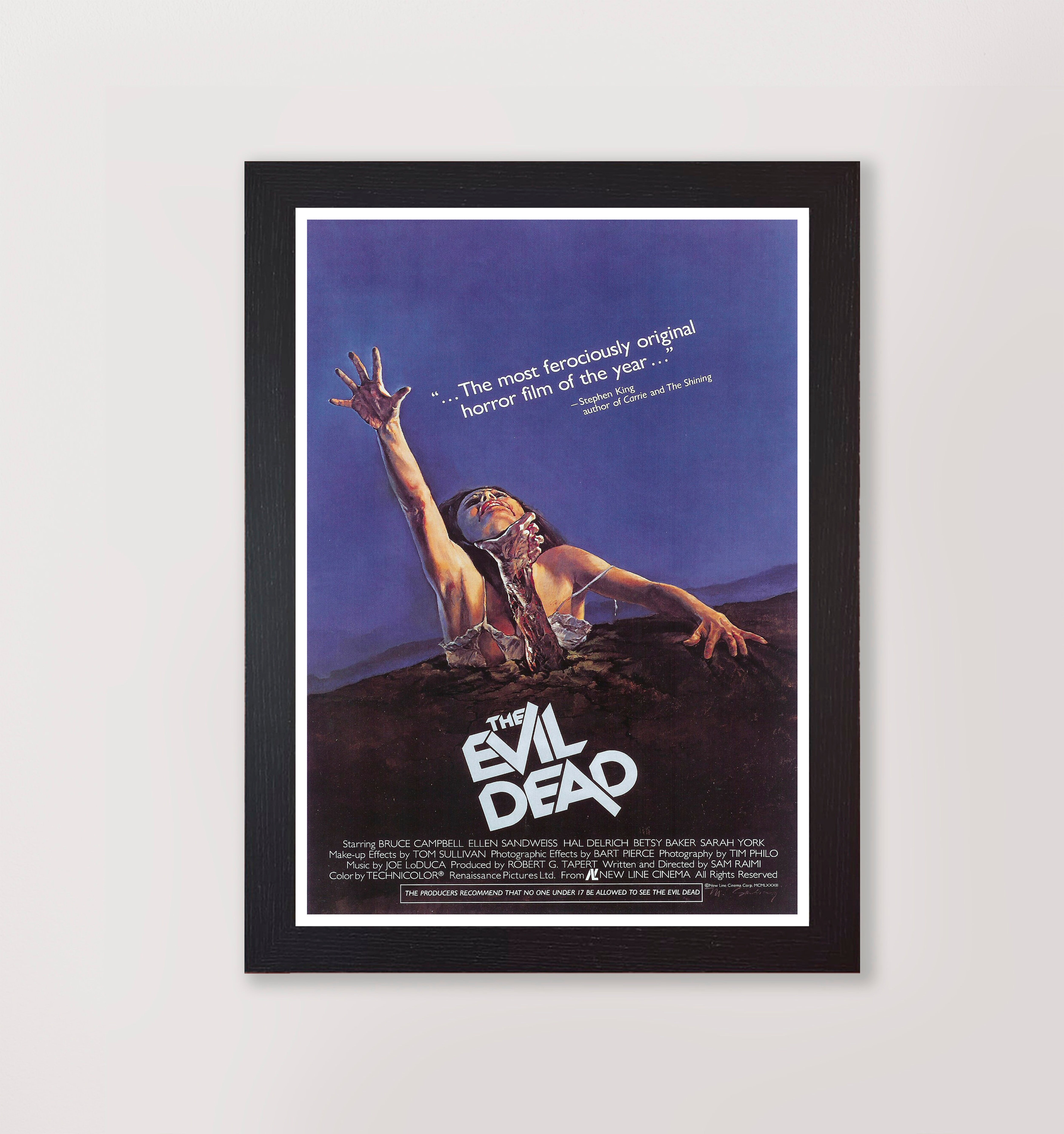 Evil Dead Filmposter Kunstdruck - 20x30 Cm Wanddekoration Für Filmfans