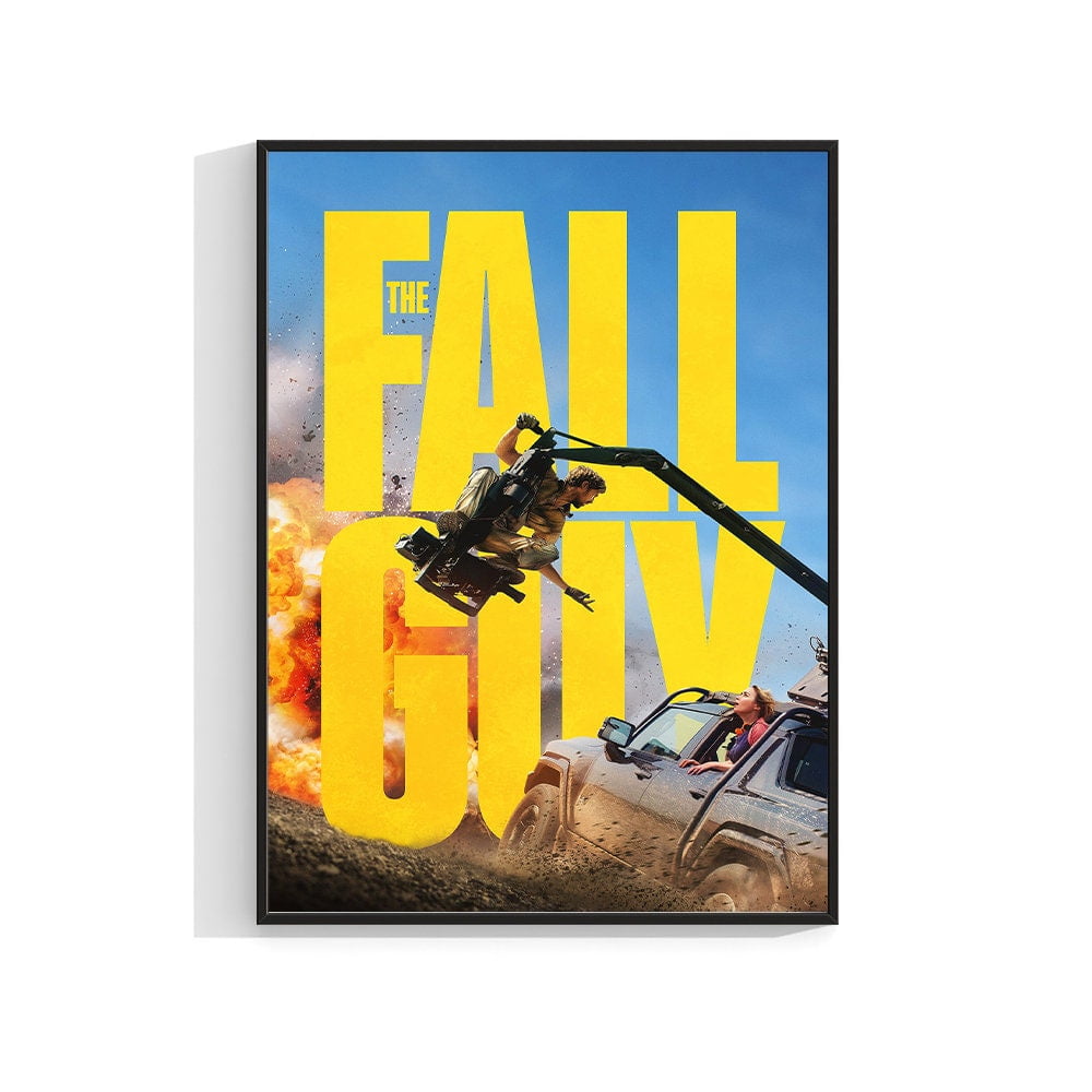 POSTER The Fall Guy New Movie Poster 2024 Print Film Wall 2147UNFRAMED