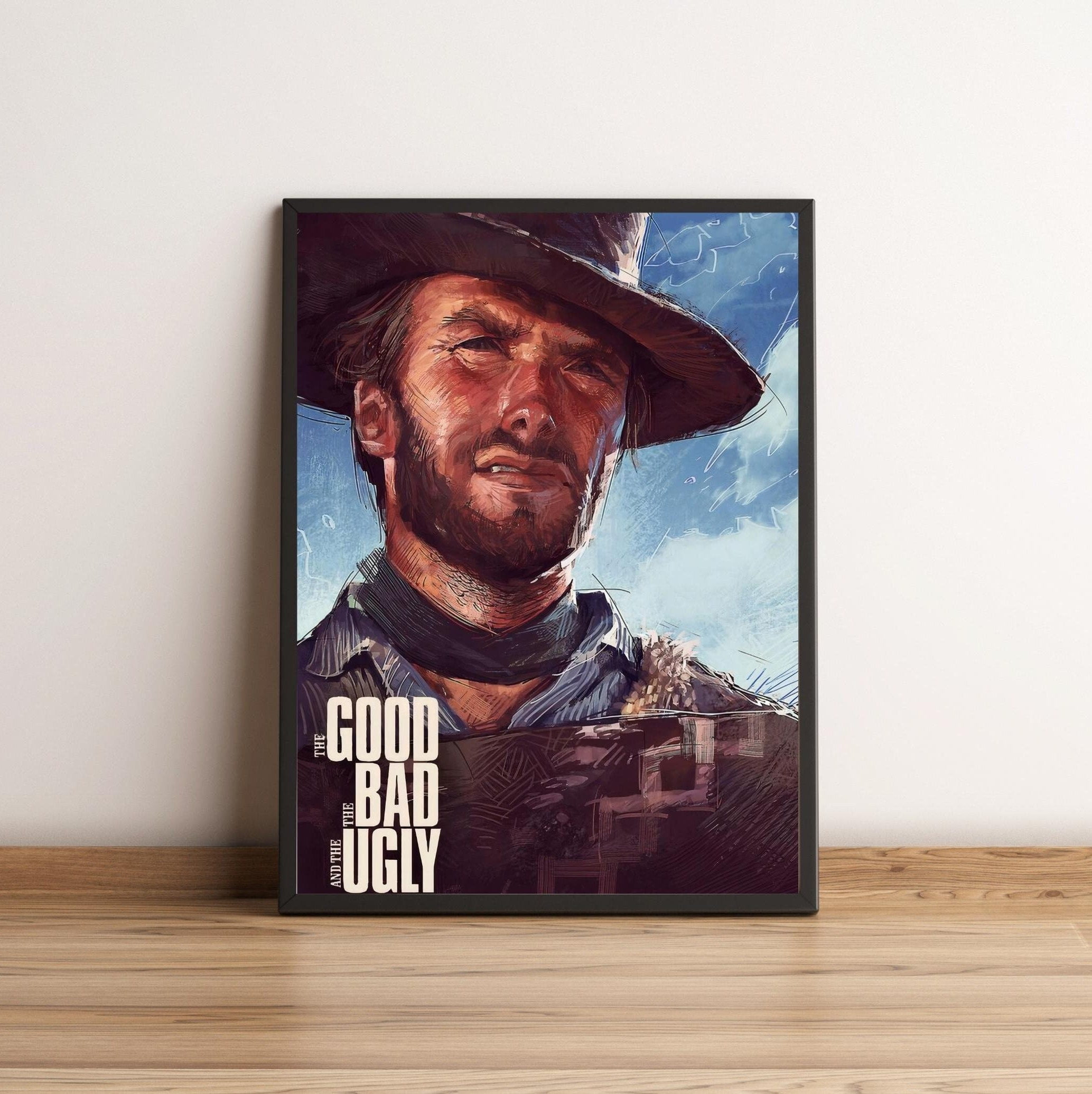 POSTER The GOOD The BAD and The UGLY Poster, Movie Poster, Minimalist ...