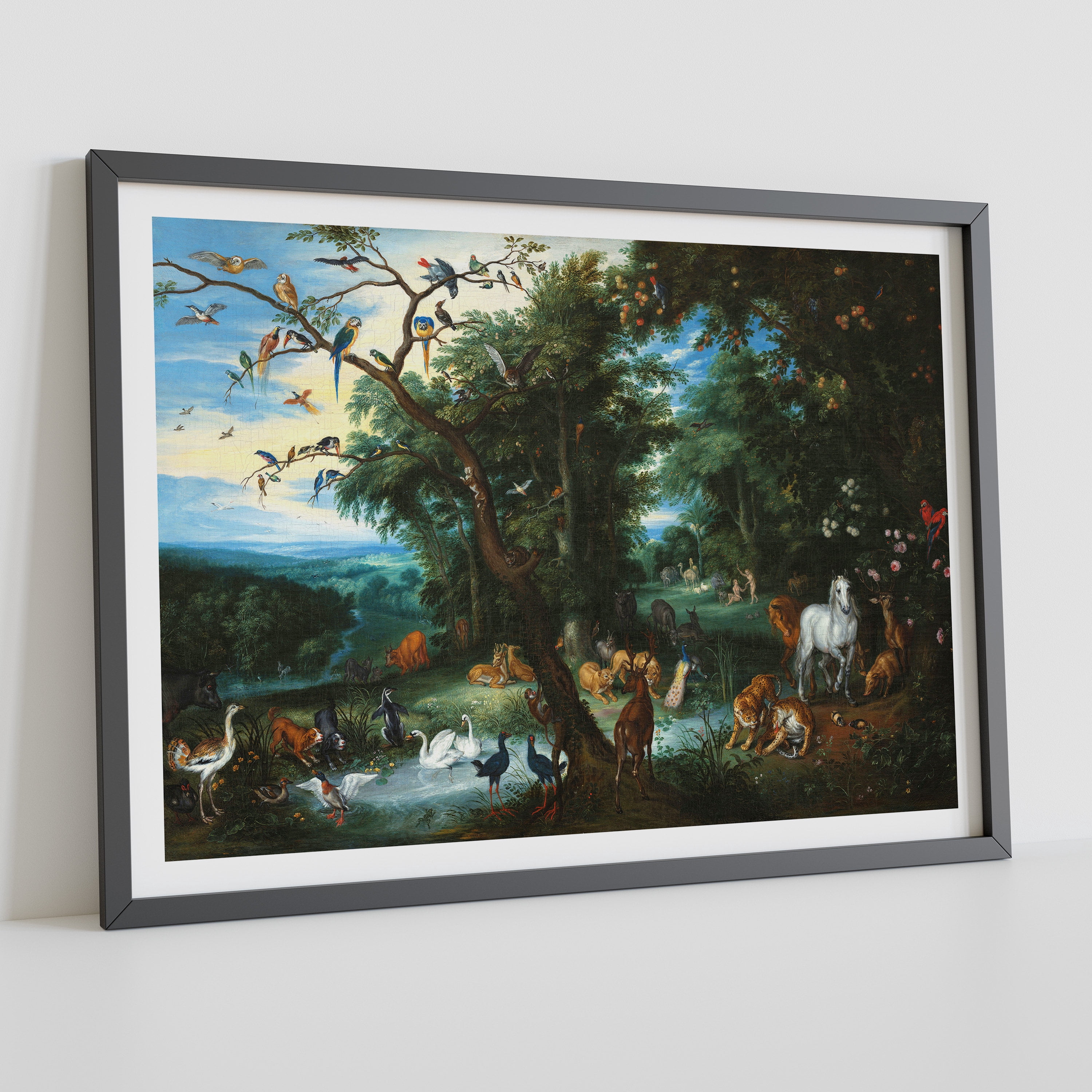 POSTER The Garden of Eden - Izaak Van Oosten Wall Art Poster Prints ...