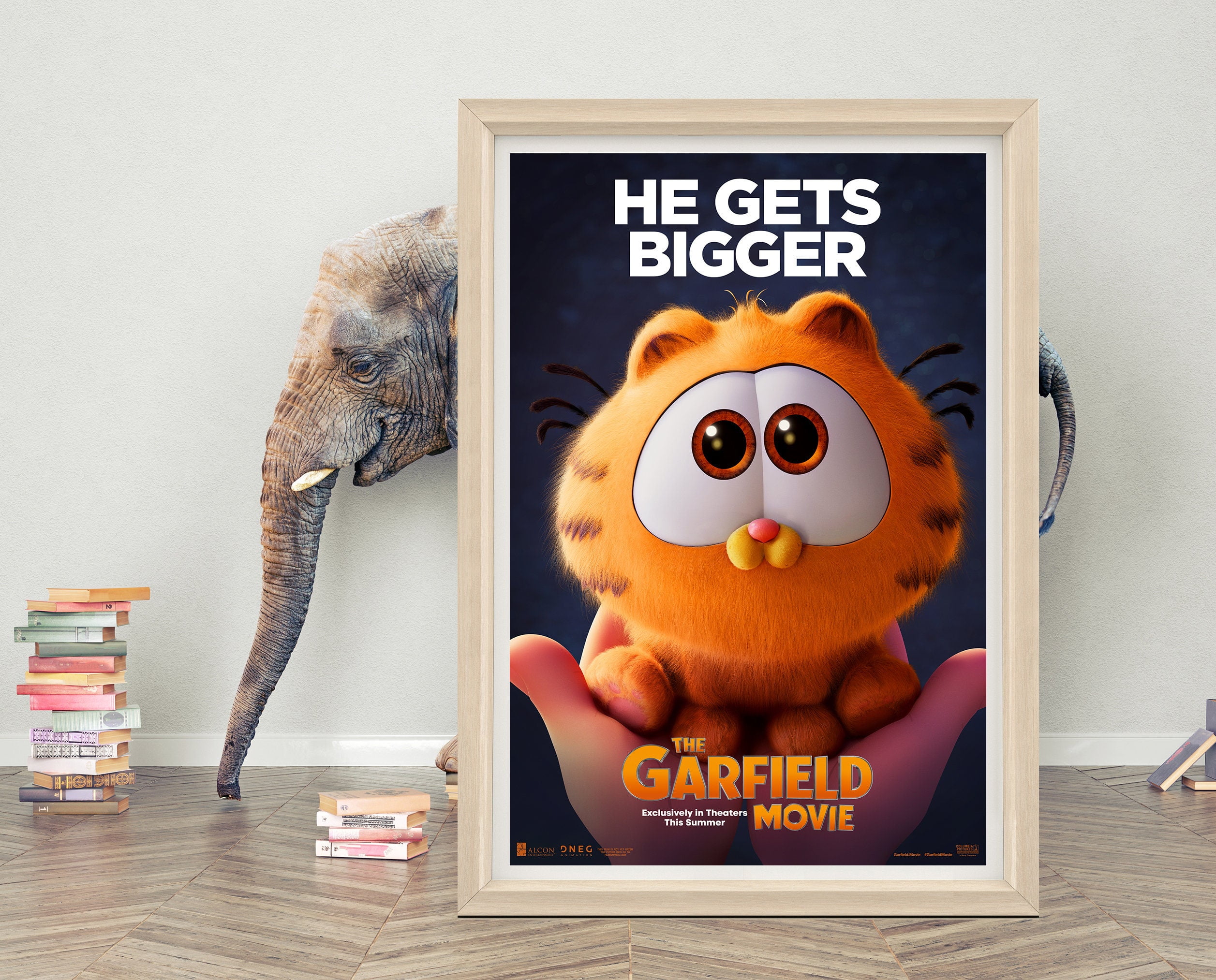 POSTER The Garfield Movie Poster The Garfield Movie (2024) Poster