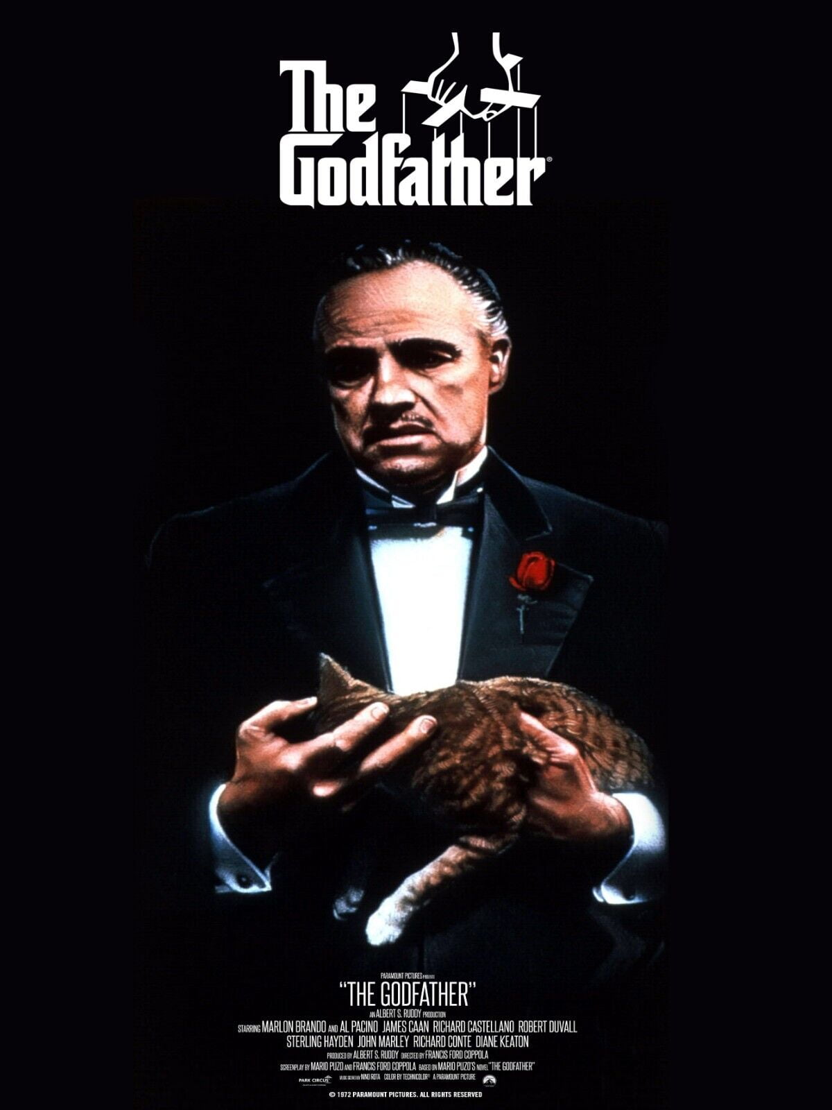 POSTER The Godfather Marlon Brando Poster 8x12 UNFRAMED Walmart poster-the-godfather-marlon-brando-poster-8x12-unframed-walmart