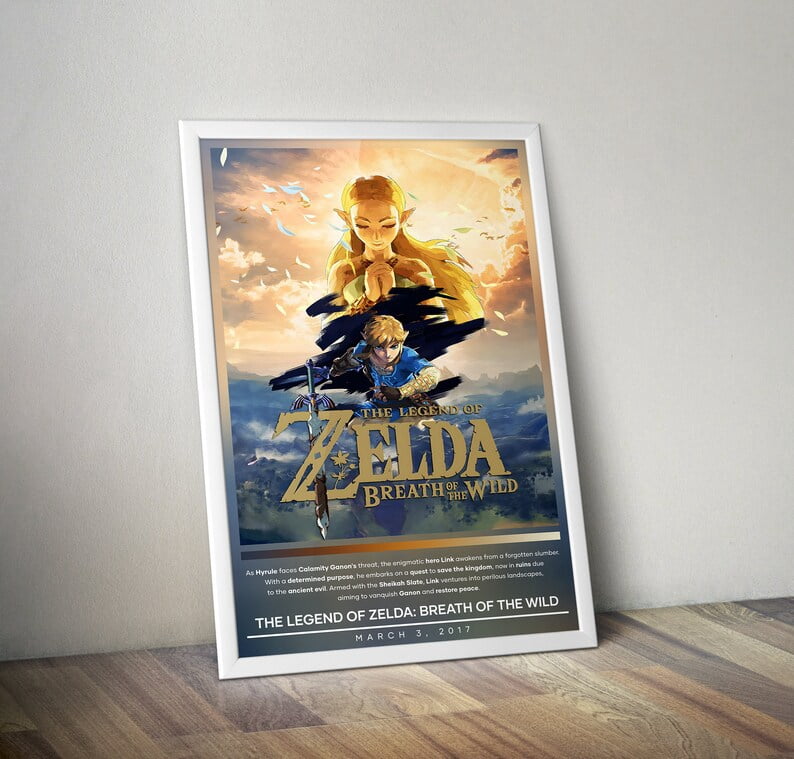 POSTER The Legend of Zelda: Breath of the Wild Poster | Legend of Zelda