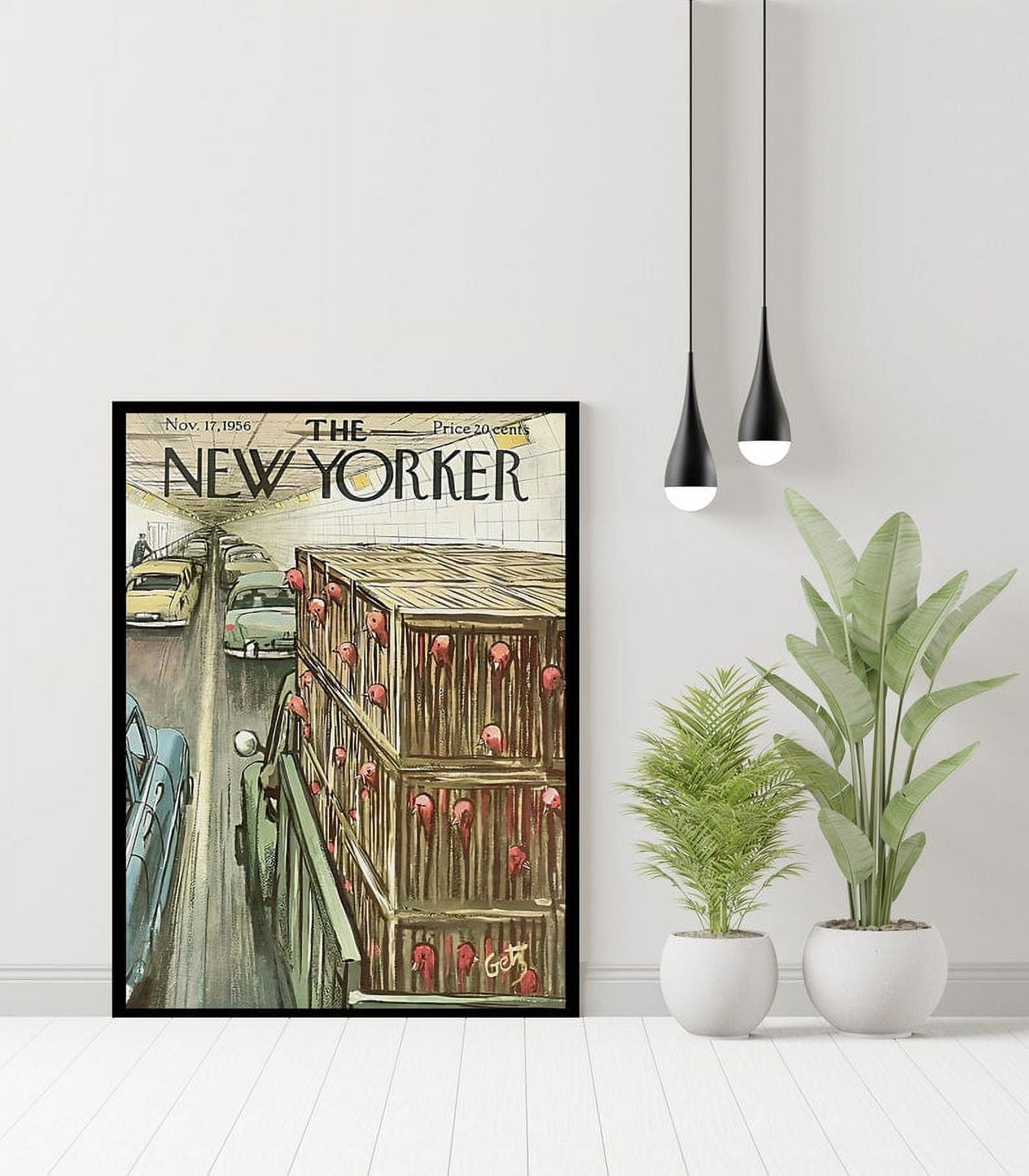 Magazine The New Yorker – Édition Complète D’août 1969, Couverture Arthur Getz, Sans étiquette