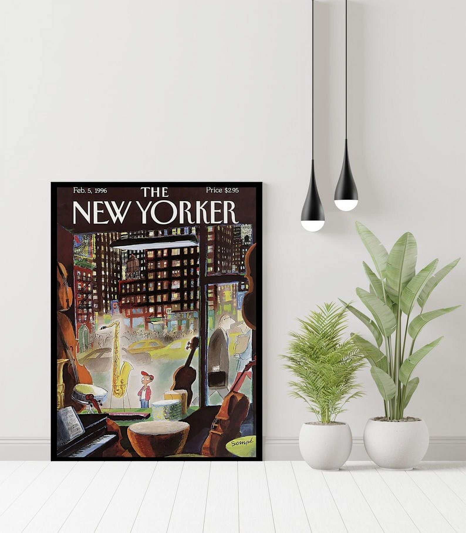 POSTER The New Yorker Magazine Cover œArt by JeanJacques SempÃ