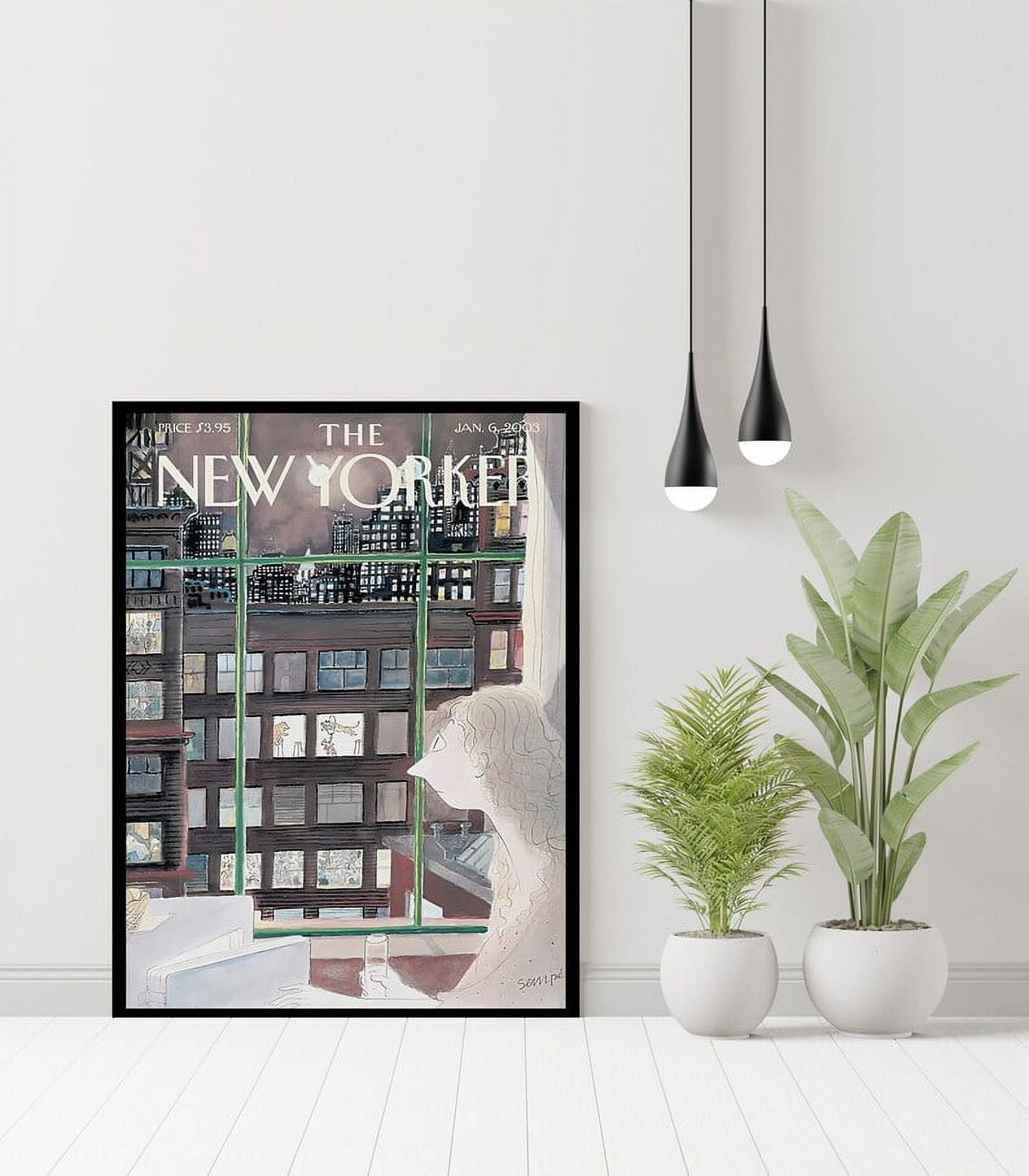 POSTER The New Yorker Magazine Cover œArt by JeanJacques SempÃ