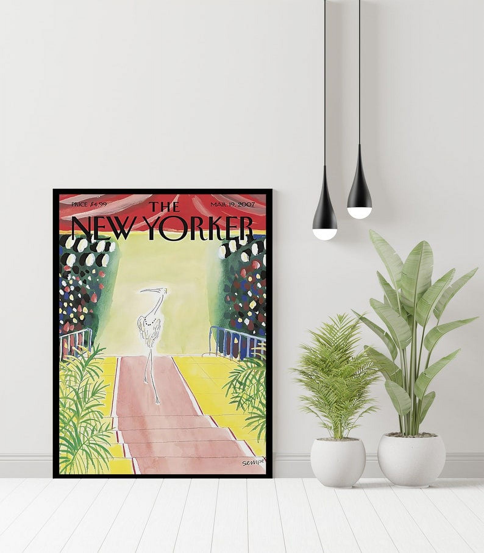 POSTER The New Yorker Magazine Cover œArt by JeanJacques SempÃ