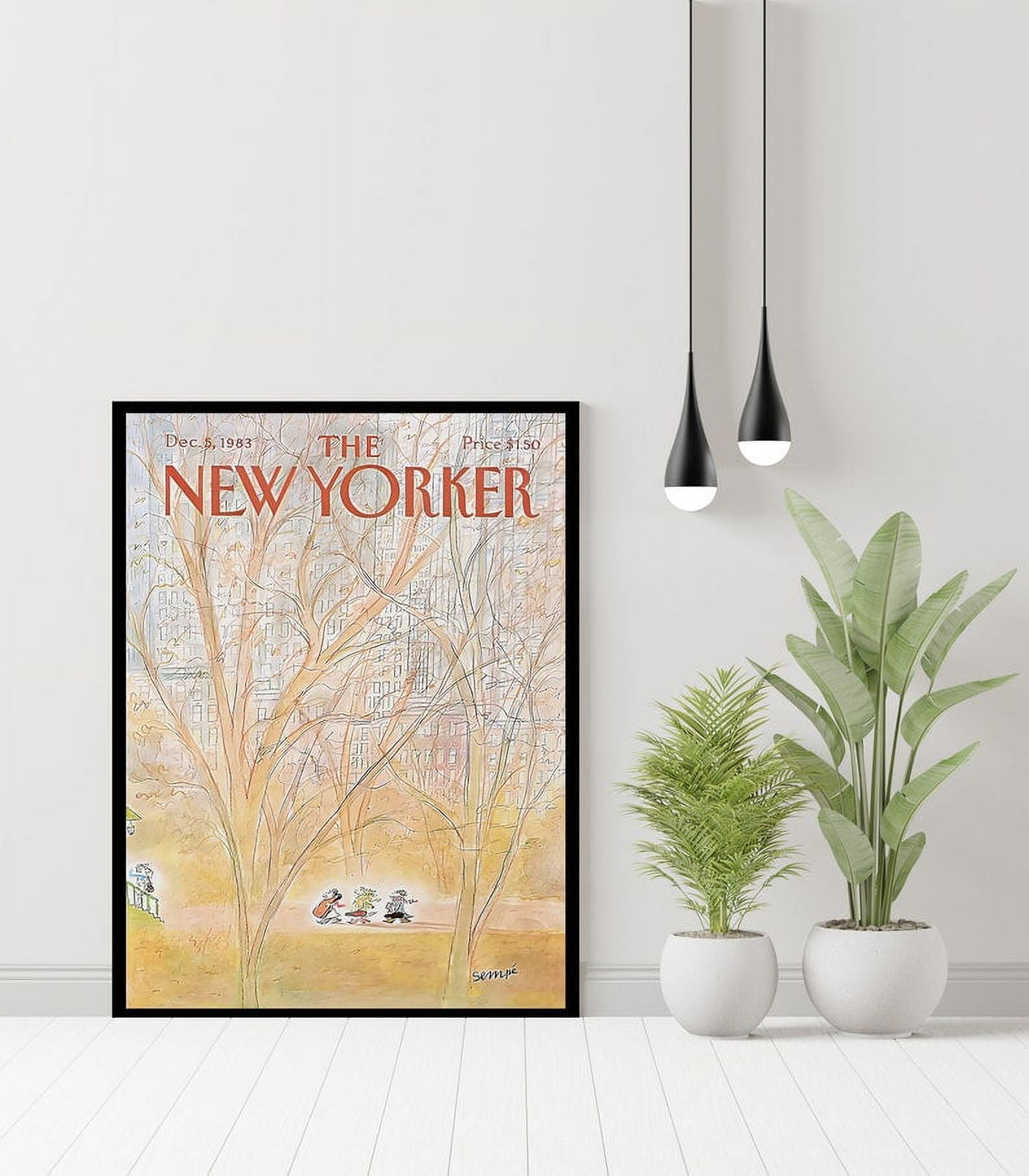 POSTER The New Yorker Magazine Cover "On the way for String Orchestra