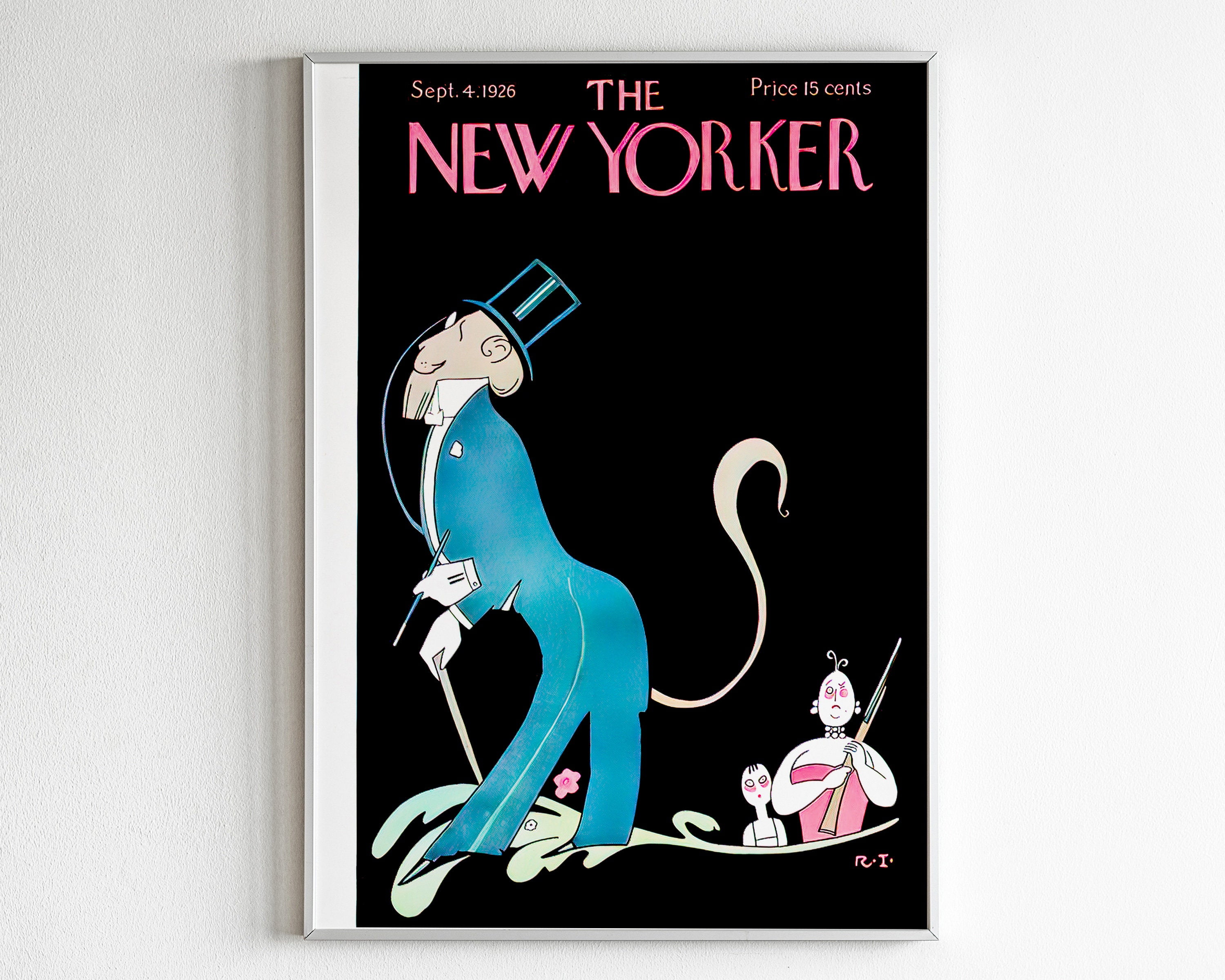 POSTER The New Yorker Print, New Yorker Print, New Yorker Poster