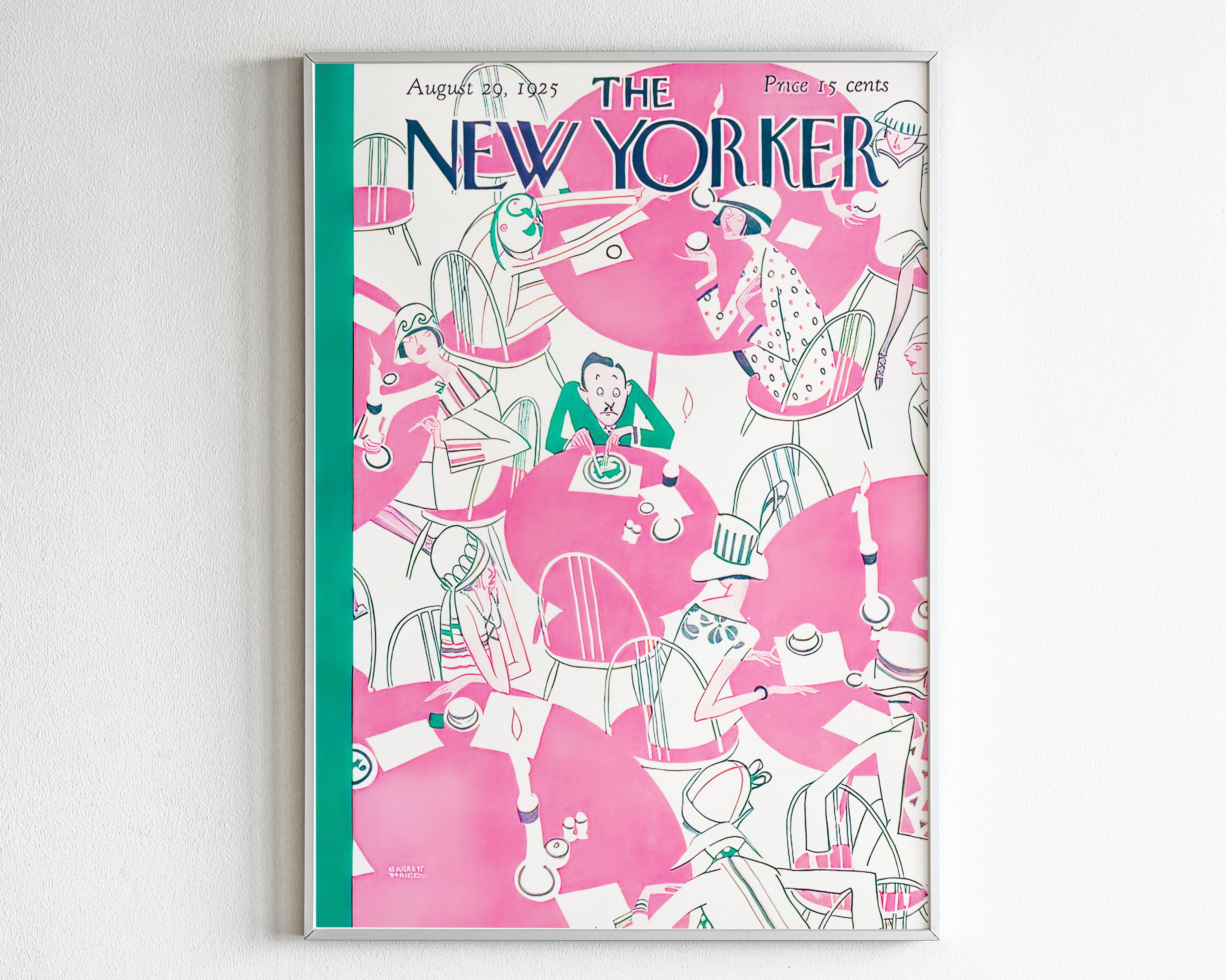 POSTER The New Yorker Print, New Yorker Print, New Yorker Poster