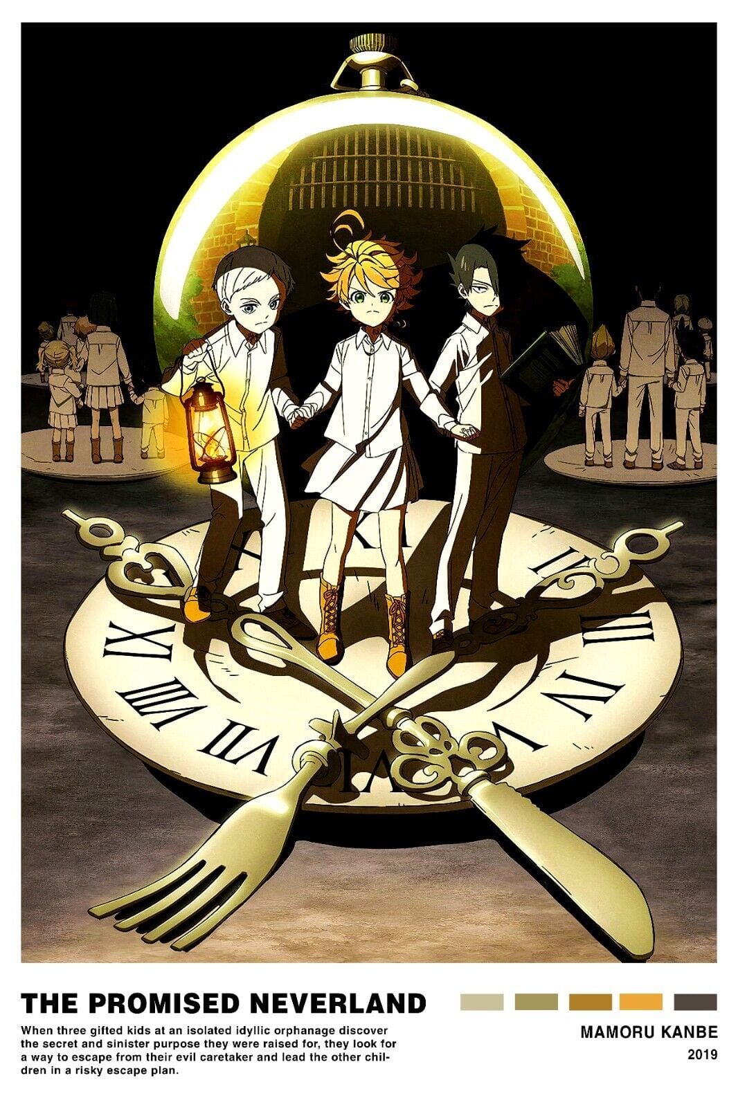 POSTER The Promised Neverland Movie Poster Museum Print-8x12-UNFRAMED