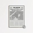 POSTER The Smiths Retro Newspaper Print, There Is a Light That Never