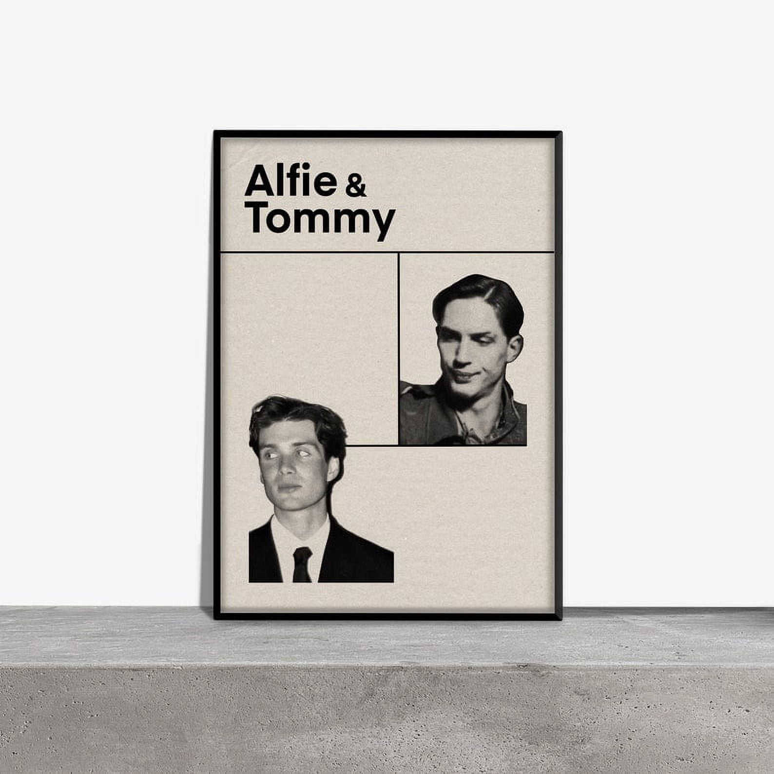 POSTER Tommy Shelby and Alfie Solomons Peaky Blinders 1920s | Cillian ...