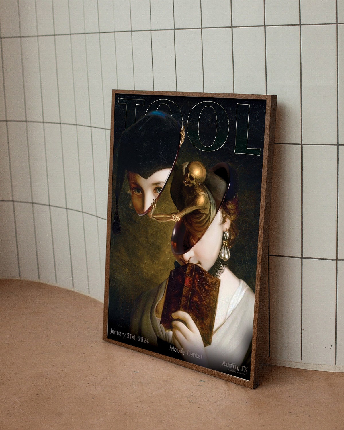 POSTER Tool Moody Center Austin Tx Jan 31 2024 PosterUNFRAMED