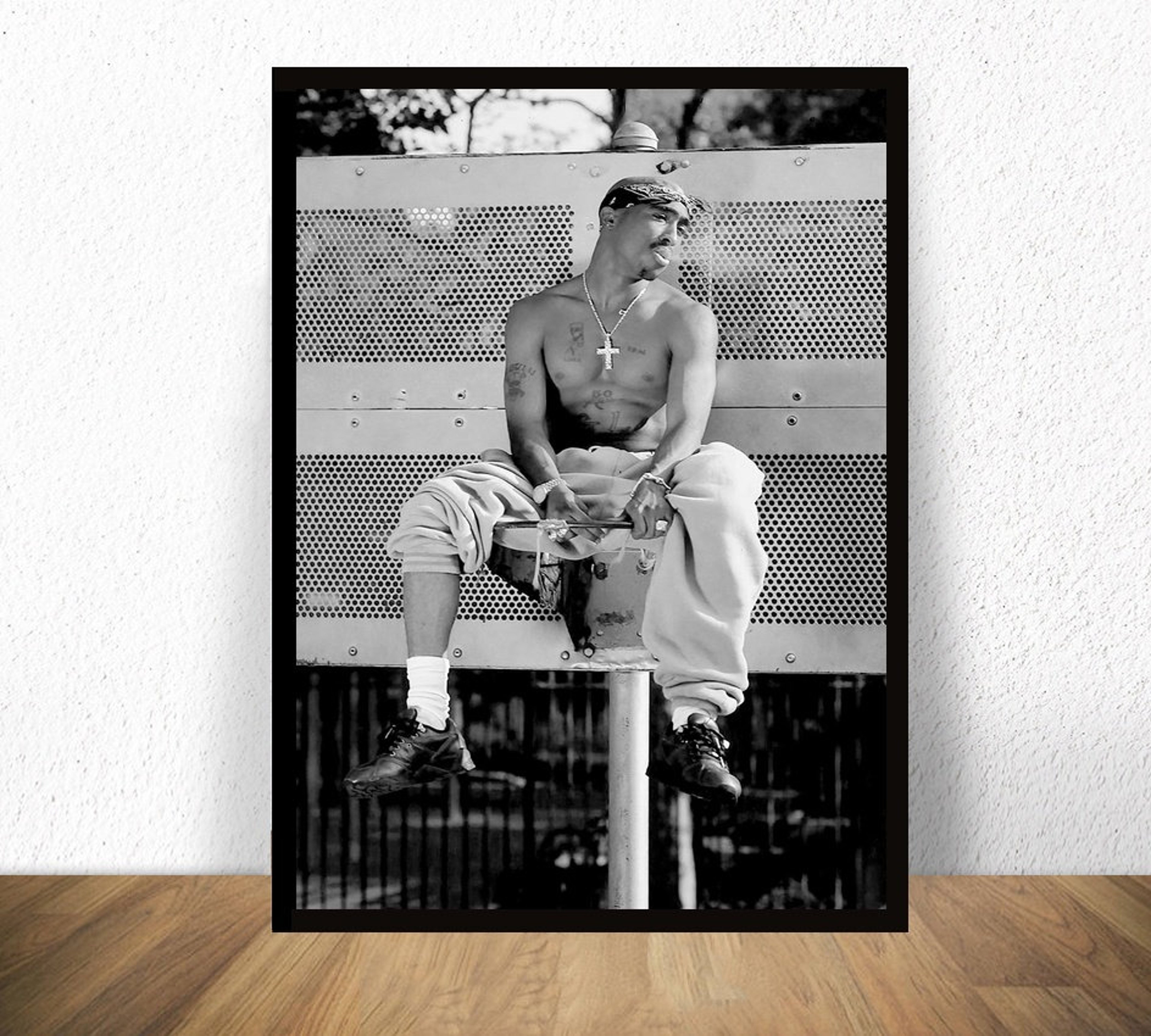 Poster Tupac 2pac Poster Wall Art Painting Print No Frame Unframed