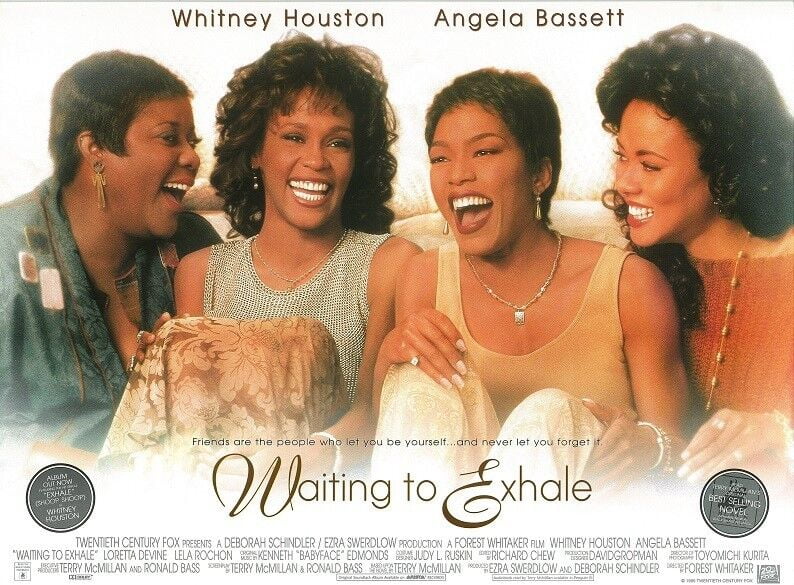 POSTER Waiting To Exhale movie poster - Whitney Houston poster --24x36