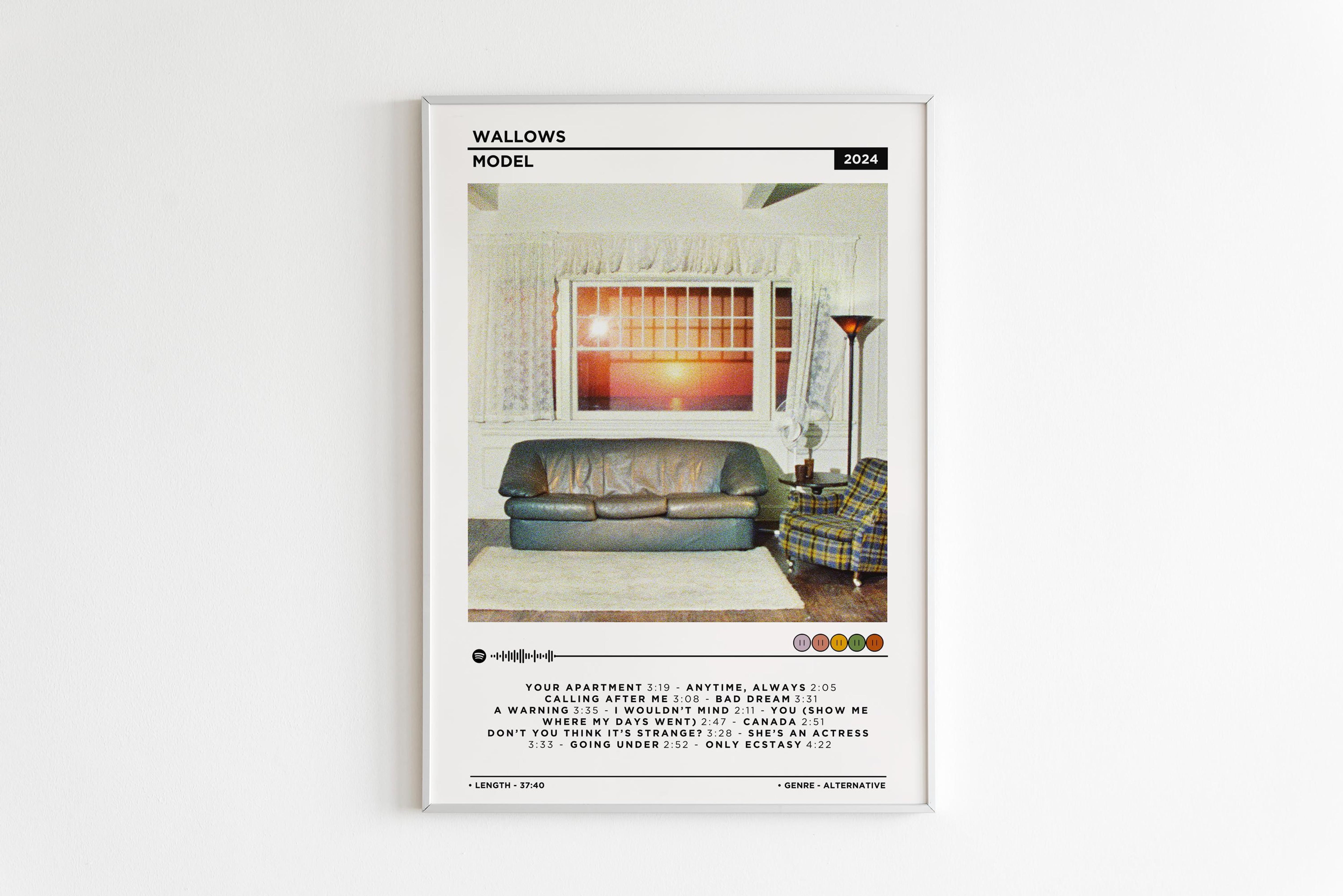 POSTER Wallows - Model Album Poster / Album Cover Poster / Music Gift