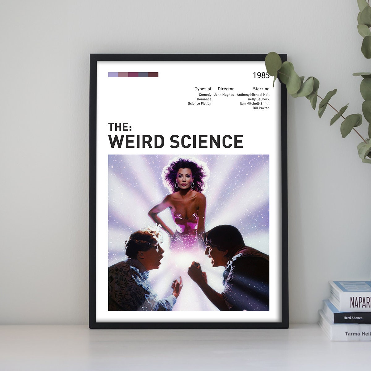 Poster weird science poster classic film posters vintage movie poster