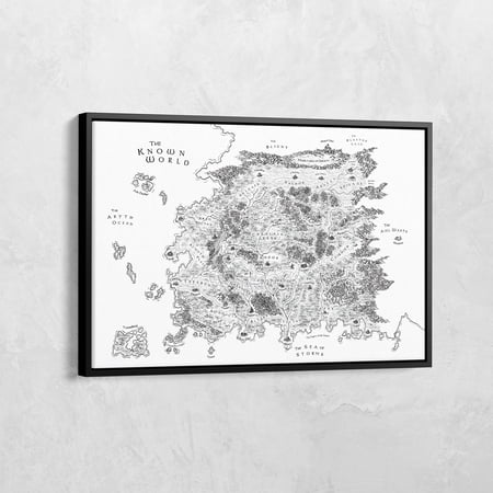 POSTER Wheel of Time Map, A New Wheel of Time, Westland Map, Fantasy Map, Cartography Art, TV Series Poster, Wheel of Time Gifts, Map Prints-UNFRAMED