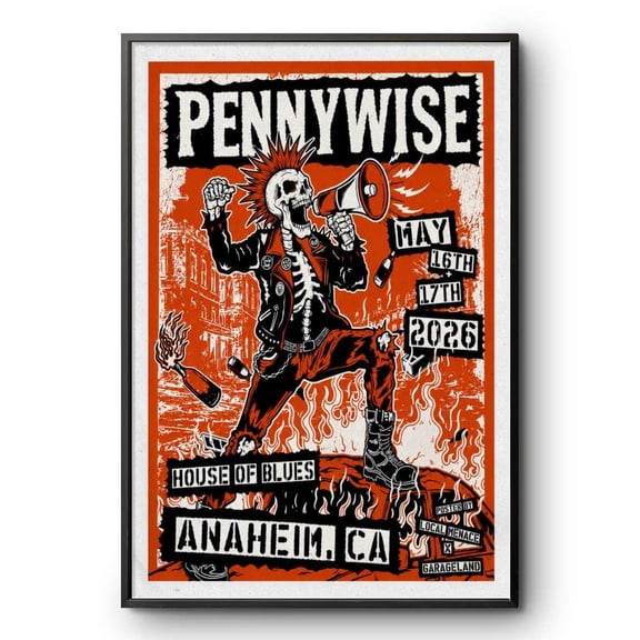 POSTIZ Cymande World Tour 2026 Funk Band Concert Poster Canvas Wall Art Room Decor, Unframed Paper Poster 8x12in