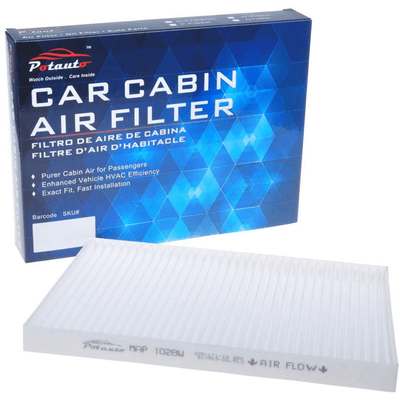 POTAUTO MAP 1028W (CF11663) High Performance Car Cabin Air Filter Replacement for BUICK ENCLAVE, CHEVROLET TRAVERSE, GMC ACADIA LIMITED, SATURN OUTLOOK