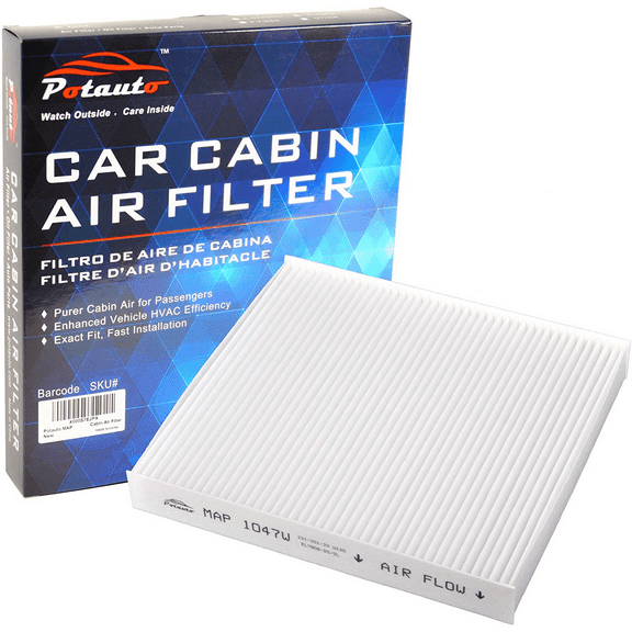 POTAUTO MAP 1047W (CF8249A) High Performance Car Cabin Air Filter Replacement for HYUNDAI ACCENT