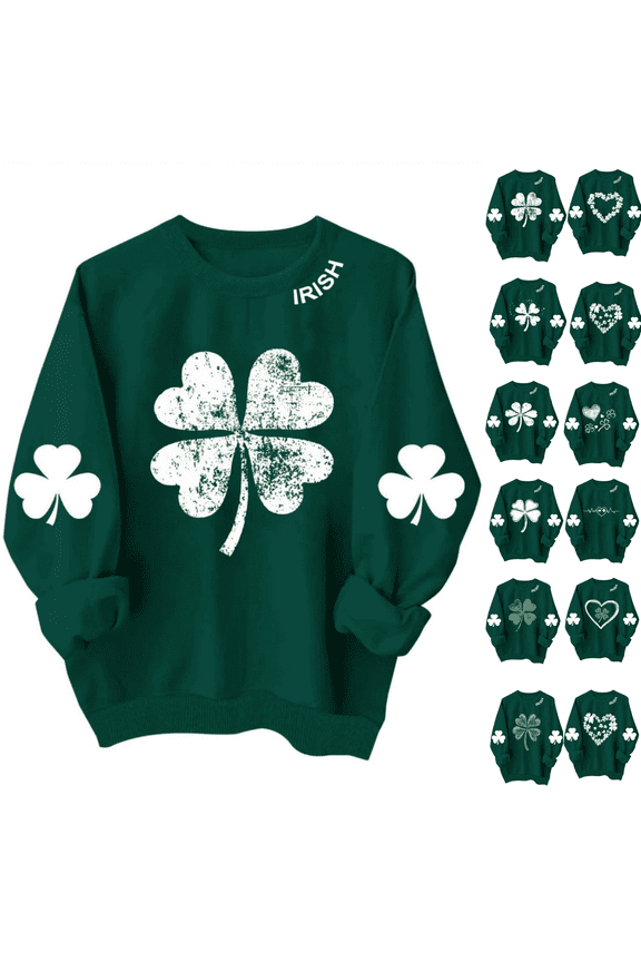 Funny St Patricks Day T Shirt for Women,Girls Short Sleeve Crew Neck St. Patrick's Day Print Shirt Tops