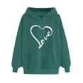 thumbnail image 1 of POTETI Hoodies for Women Casual Long Sleeve Sweatshirts Pullover Tops, 1 of 4