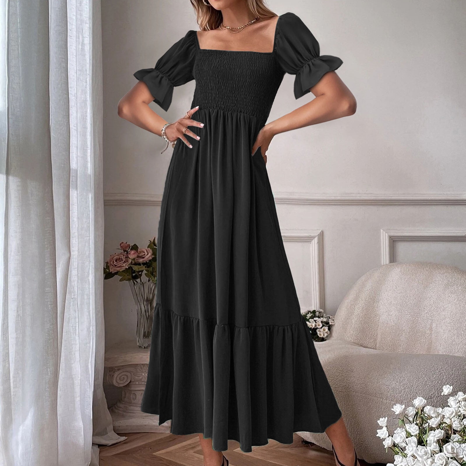 midi denim slip dress FEW! AO Julietta With Slit In Avery Blue – Classy Color:Bordeaux kvinder 80’s Vintage Gala Cocktail