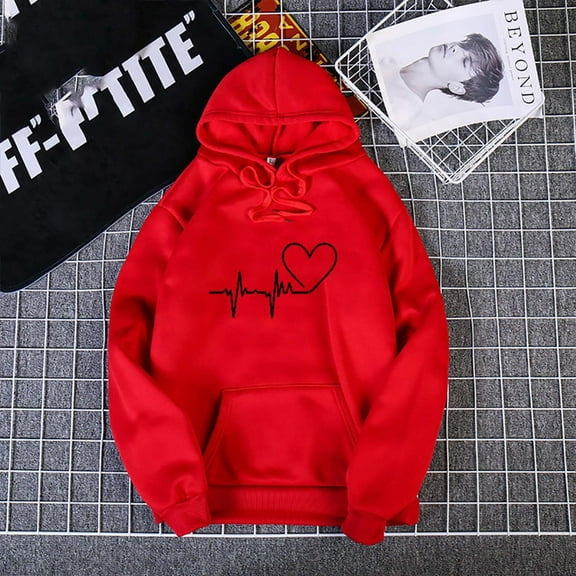 POTETI Womens Hoodies Casual Long Sleeve Sweatshirts Pullover Tops