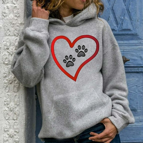 POTETI Women's Hoodies and Sweatshirts Casual Long Sleeve Sweatshirts Pullover Tops