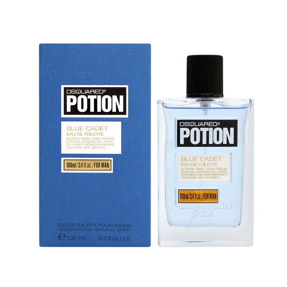 POTION BLUE CADET * Dsquared2 3.4 oz/ 100 ml EDT Men Cologne Spray