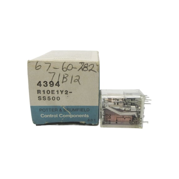 POTTER & BRUMFIELD R10E1Y2-SS500 6VDC NSMP