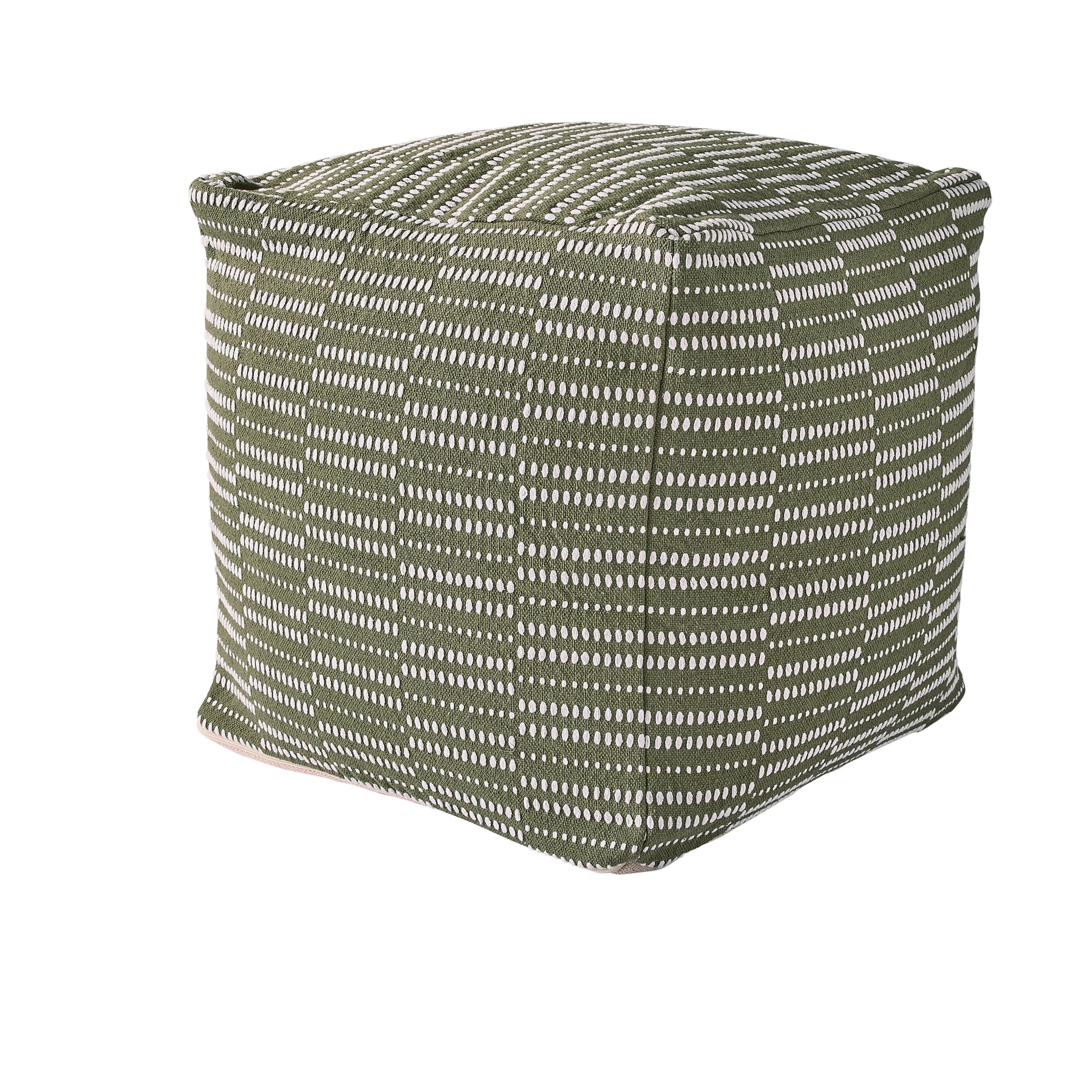 Better Homes & Gardens Taylor Cotton Pouf Cover