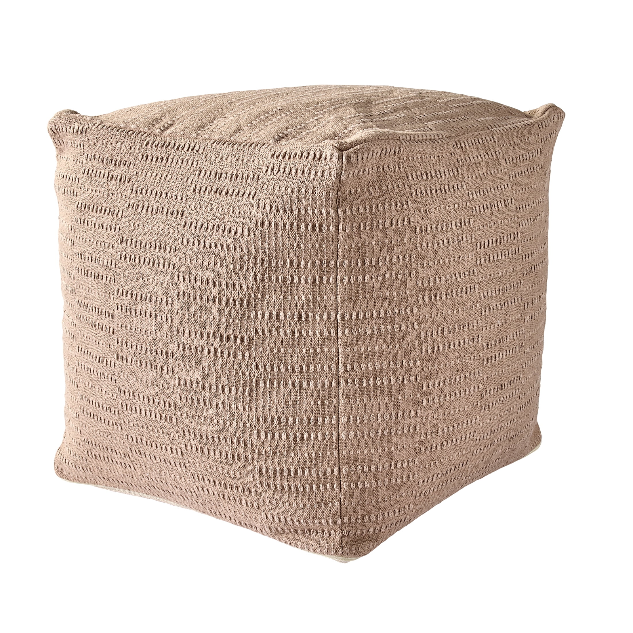 Better Homes & Gardens Taylor Cotton Pouf Cover