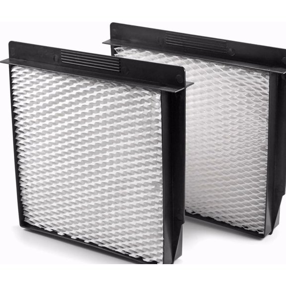 POUR PLACE 1040 Super Wick Humidifier Filter Replacement, 8 1/2" x 9" x 1 1/2" Interwoven for Console Units, Reduces White Powder, Easy Install, 3 - 6 Month Service Life