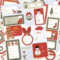 POUR PLACE Christmas Gift Tag Stickers, 110 Self - Adhesive Holiday ...