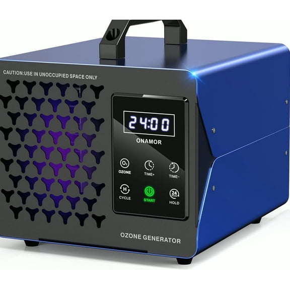 POUR PLACE Digital Ozone Generator Odor Eliminator 360, 000mg High Capacity Machine Removal Up to 8, 000 Sq.Ft Ionizer Deodorizer Ozonator for Home Car Smoke Pet Room